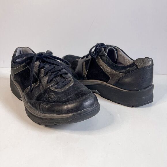 Aravon Pyper Ubal Black Sneakers Size 9.5 - Picture 1 of 9